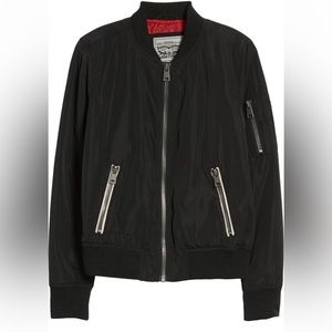 Levi’s MA-1 Satin Bomber Jacket - Size Medium